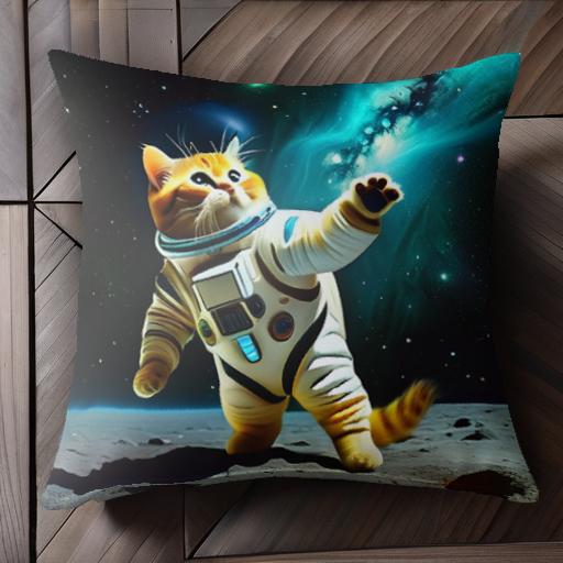 宇宙服 猫 宇宙 クッションカバー 45×45cm アニマル柄 おしゃれ 可愛い クッション本体付き 正方形 犬ファン 宇宙服 猫 宇宙 クッションカバー 45×45cm アニマル柄 おしゃれ 可愛い クッション本体付き 正方形 犬ファン