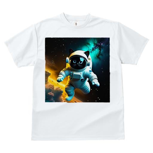 Tシャツ レディース 犬ファン 半袖 春夏 犬柄 プリント カジュアル かわいい 人間用 フィットネス ダンス 猫 宇宙服 宇宙 星 雲