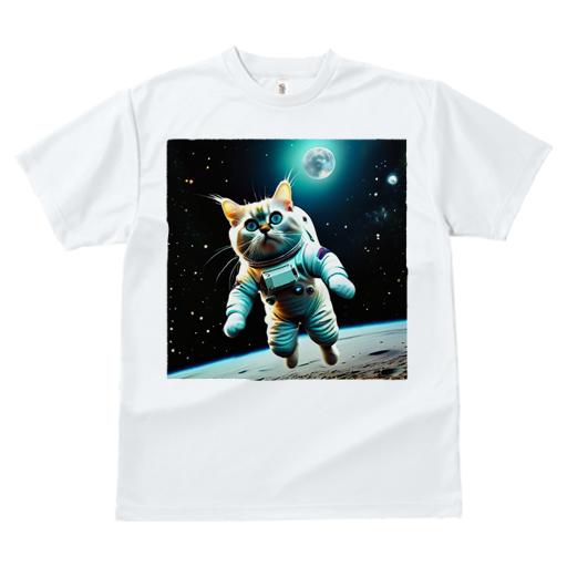 Tシャツ レディース 犬ファン 半袖 春夏 犬柄 プリント カジュアル かわいい 人間用 フィットネス ダンス 宇宙 猫 スペーススーツ 月 星