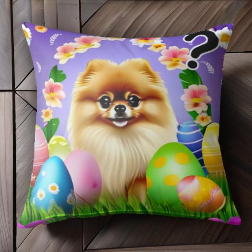 花 ポメラニアン イースターエッグ 