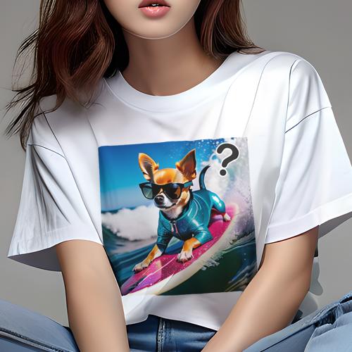 Tシャツ レディース 犬ファン 半袖 春夏 犬柄 プリント カジュアル かわいい 人間用 フィットネス ダン..