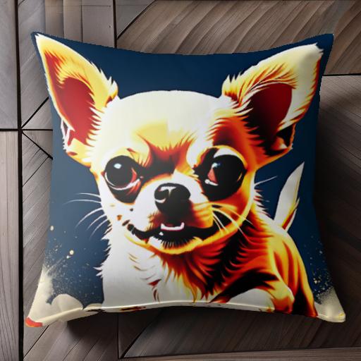 火花 チワワ 夜空 グラフィックアー