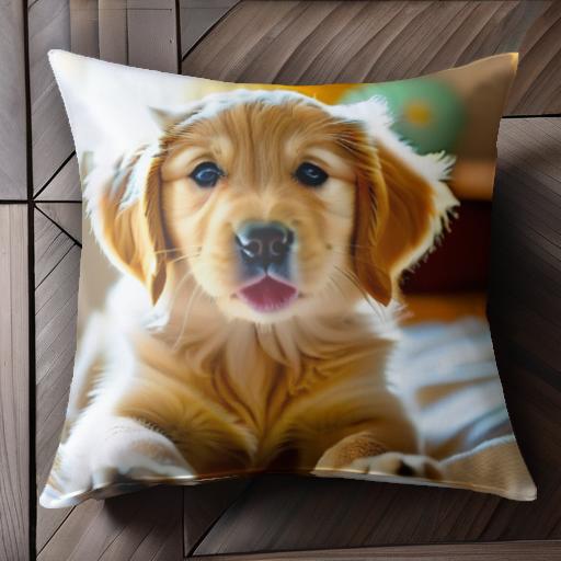 ベッド ゴールデンレトリバー 室内 