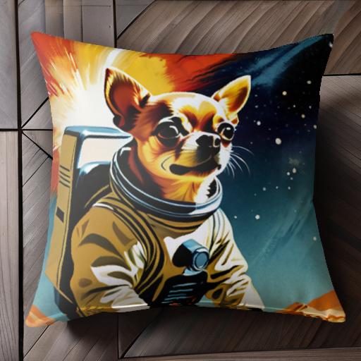 宇宙服 チワワ 爆発 宇宙 クッショ