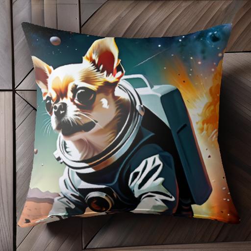 宇宙 チワワ 爆発 惑星 宇宙服 クッ