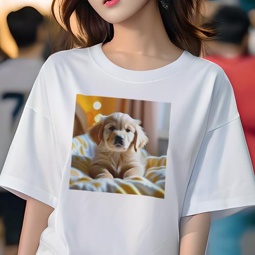 Tシャツ レディース 犬ファン 半袖 