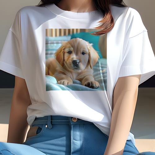 Tシャツ レディース 犬ファン 半袖 