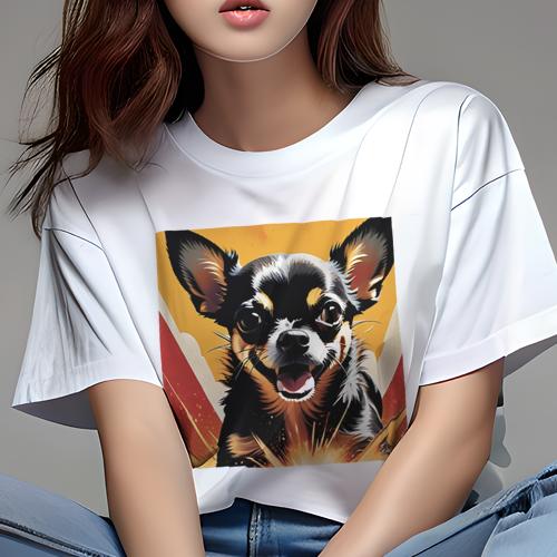 Tシャツ レディース 犬ファン 半袖 