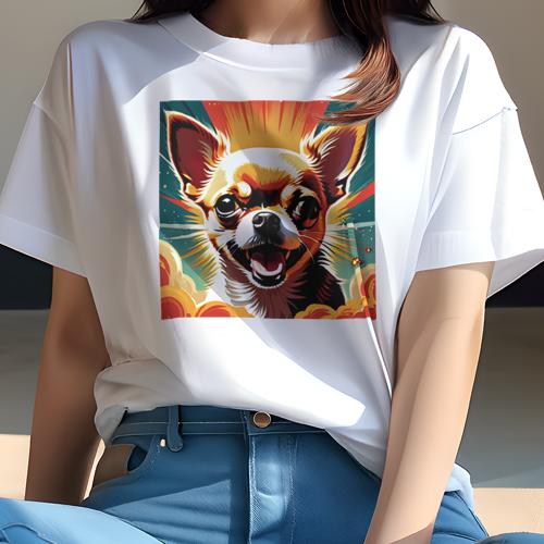 Tシャツ レディース 犬ファン 半袖 