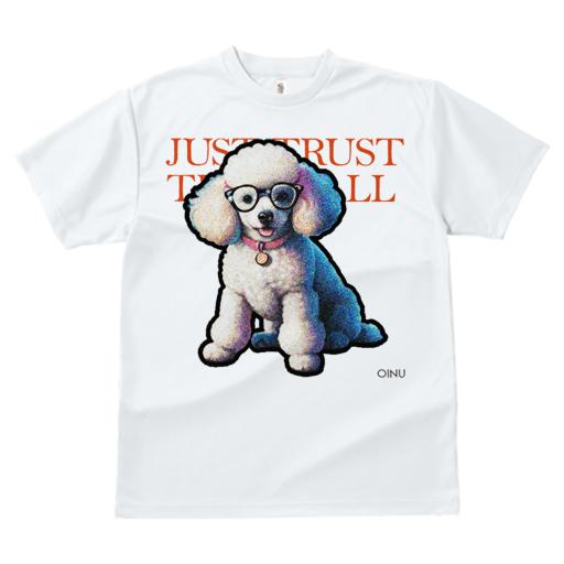 Tシャツ レディース 犬ファン 半袖 春夏 犬柄 プリント カジュアル かわいい 人間用 フィットネス ダンス メガネ プードル 首輪 カジュアル