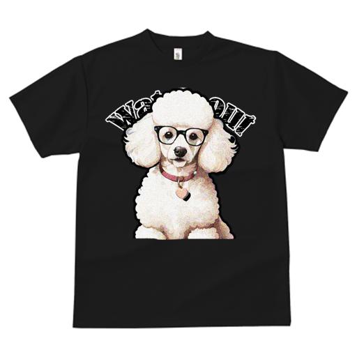 Tシャツ レディース 犬ファン 半袖 春夏 犬柄 プリント カジュアル かわいい 人間用 フィットネス ダンス メガネ プードル 首輪