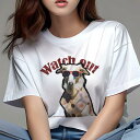 Tシャツ レディース 犬ファン 半袖 春夏 犬柄 プリント カジュアル かわいい 人間用 フィットネス ダンス サングラス ボルゾイ コート テキスト