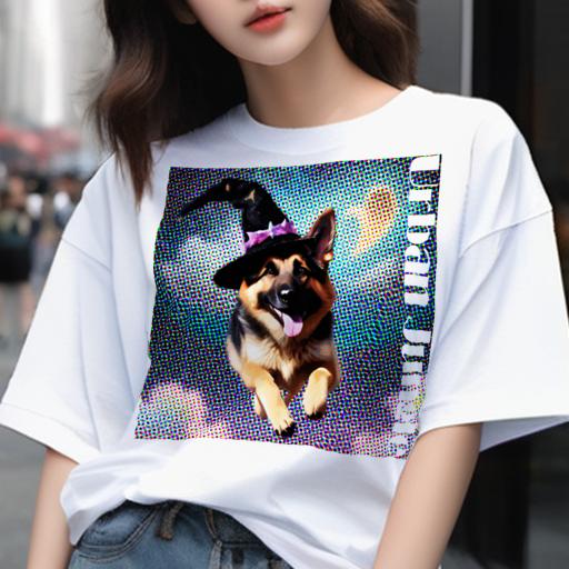 Tシャツ メンズ キッズ 犬ファン 半袖 春夏 犬柄 プリント カジュアル かわいい 人間用 フィットネス ダンス 魔法使いの帽子 ジャーマンシェパードドッグ ポップアート 点描 笑顔 アート Tシャツ メンズ キッズ 犬ファン 半袖 春夏 犬柄 プリント カジュアル かわいい 人間用 フィットネス ダンス 魔法使いの帽子 ジャーマンシェパードドッグ ポップアート 点描 笑顔 アート