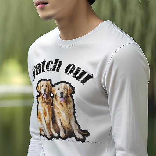 長袖Tシャツ 人間用 メンズ 秋春夏 