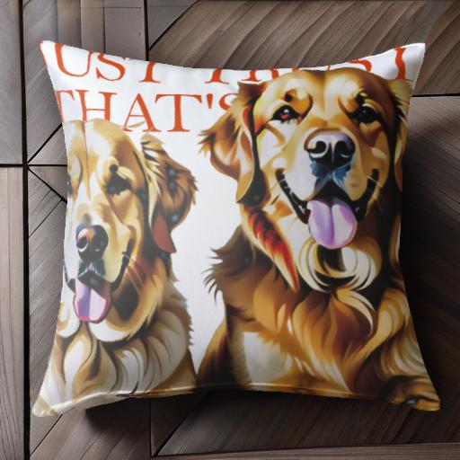 笑顔 ゴールデンレトリバー 犬の絵 テキスト クッションカバー 45×45cm アニマル柄 おしゃれ 可愛い クッション本体付き 正方形 犬ファン 笑顔 ゴールデンレトリバー 犬の絵 テキスト クッションカバー 45×45cm アニマル柄 おしゃれ 可愛い クッション本体付き 正方形 犬ファン