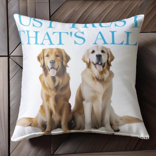 信頼 ゴールデンレトリーバー かわいい 犬の友情 クッションカバー 45×45cm アニマル柄 おしゃれ 可愛い クッション本体付き 正方形 犬ファン 信頼 ゴールデンレトリーバー かわいい 犬の友情 クッションカバー 45×45cm アニマル柄 おしゃれ 可愛い クッション本体付き 正方形 犬ファン