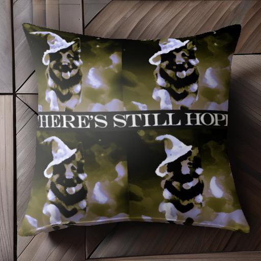 希望 魔法 幻想 クッションカバー 45×45cm アニマル柄 おしゃれ 可愛い クッション本体付き 正方形 犬..