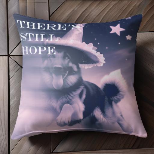 帽子 その他 星 魔法 夢 クッションカバー 45×45cm アニマル柄 おしゃれ 可愛い クッション本体付き 正方形 犬ファン