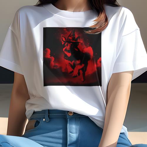 Tシャツ レディース 犬ファン 半袖 春夏 犬柄 プリント カジュアル かわいい 人間用 フィットネス ダンス 魔法使いの帽子 シベリアンハスキー 夜空 紅色の背景 雲 Tシャツ レディース 犬ファン 半袖 春夏 犬柄 プリント カジュアル かわいい 人間用 フィットネス ダンス 魔法使いの帽子 シベリアンハスキー 夜空 紅色の背景 雲