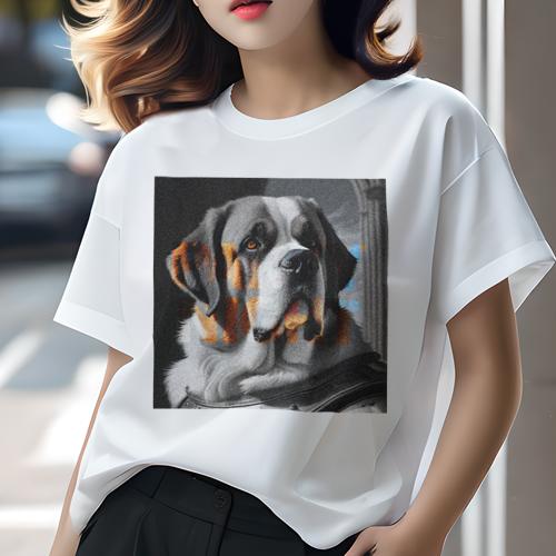 Tシャツ レディース 犬ファン 半袖 