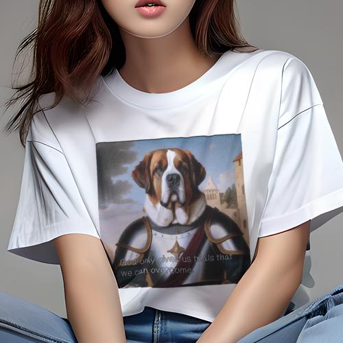 Tシャツ レディース 犬ファン 半袖 