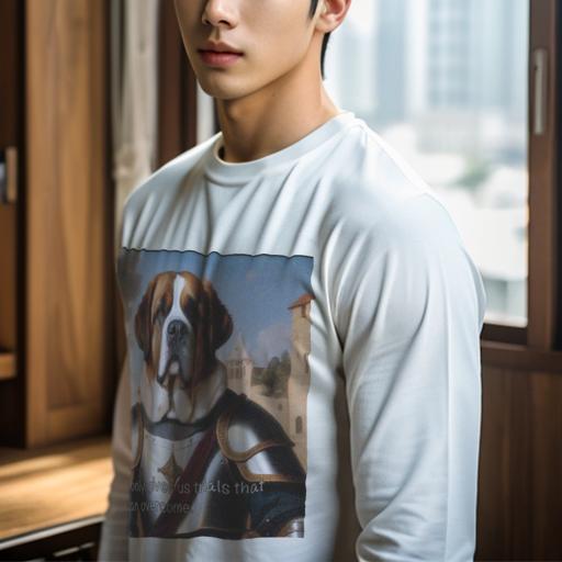 長袖Tシャツ 人間用 メンズ 秋春夏 