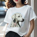 Tシャツ レディース 犬ファン 半袖 春夏 犬柄 プリント カジュアル かわいい 人間用 フィットネス ダンス 感謝 ダルメシアン 犬 かわいい ピンク(4)