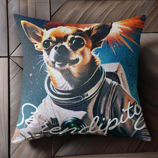 宇宙服 チワワ 宇宙 惑星 星 クッションカバー 45×45cm アニマル柄 おしゃれ 可愛い クッション本体付き 正方形 犬ファン 宇宙服 チワワ 宇宙 惑星 星 クッションカバー 45×45cm アニマル柄 おしゃれ 可愛い クッション本体付き 正方形 犬ファン