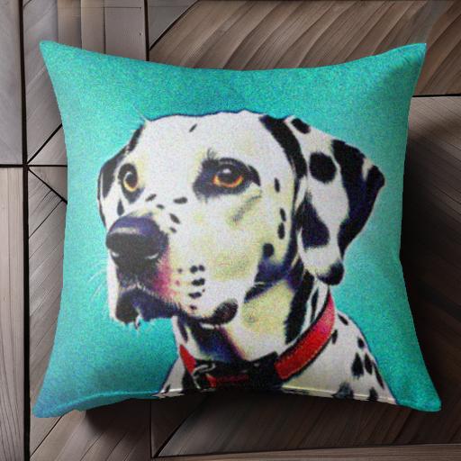 裏表に絵柄がプリントされています。かわいいアニマルクッション！インテリアのアクセントや癒しに最適♪