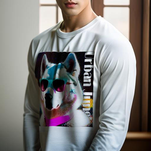 長袖Tシャツ 人間用 メンズ 秋春夏 プリント レジャー アウトドア カジュアル かわいい 犬ファン サン..