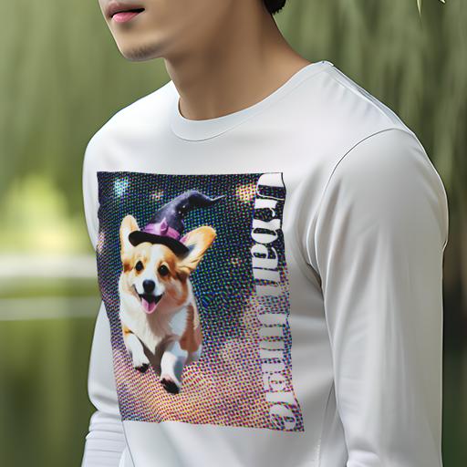 長袖Tシャツ 人間用 メンズ 秋春夏 プリント レジャー アウトドア カジュアル かわいい 犬ファン 星 ウェルシュコーギー ハロウィン帽 笑顔 長袖Tシャツ 人間用 メンズ 秋春夏 プリント レジャー アウトドア カジュアル かわいい 犬ファン 星 ウェルシュコーギー ハロウィン帽 笑顔