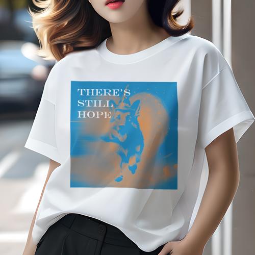 Tシャツ レディース 犬ファン 半袖 春夏 犬柄 プリント カジュアル かわいい 人間用 フィットネス ダンス ユニコーン ジャーマンシェパード 希望 魔法