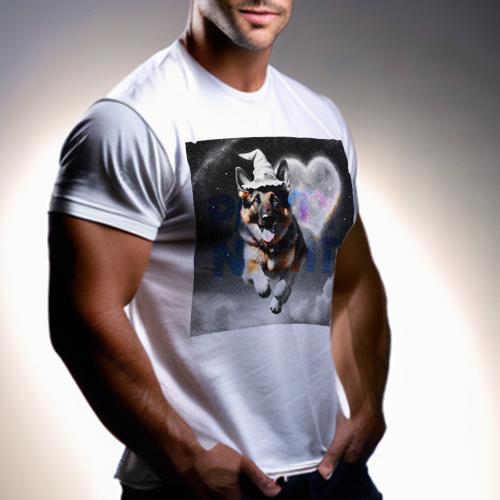 Tシャツ メンズ キッズ 犬ファン 半袖 春夏 犬柄 プリント カジュアル かわいい 人間用 フィットネス ..