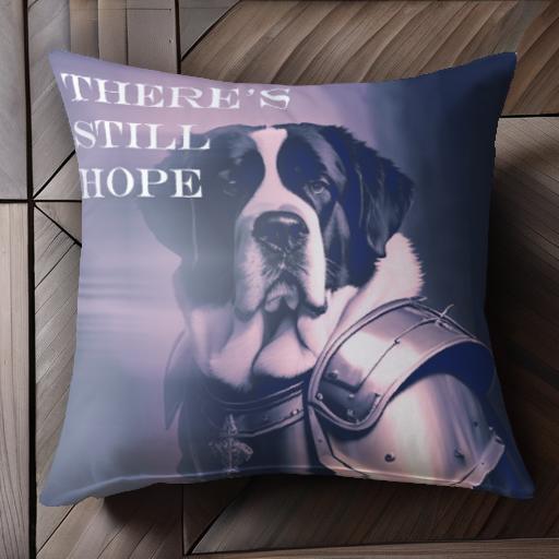 鎧 セントバーナード 勇気 希望 クッションカバー 45×45cm アニマル柄 おしゃれ 可愛い クッション本体..