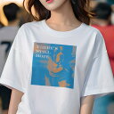 Tシャツ レディース 犬ファン 半袖 春夏 犬柄 プリント カジュアル かわいい 人間用 フィットネス ダンス 鎧 セントバーナード 希望(4)