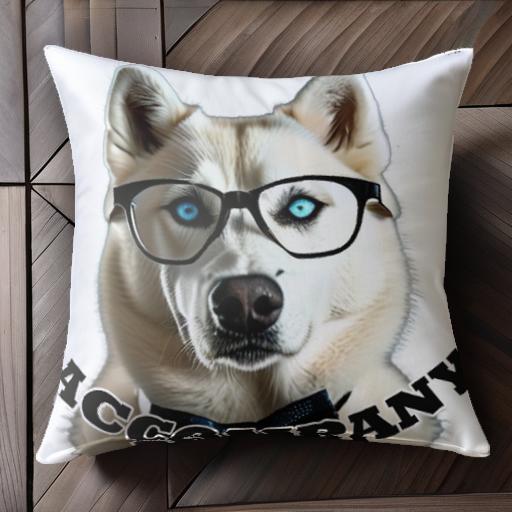 クッションカバー 45×45cm アニマル柄 おしゃれ 可愛い クッション本體付き 正方形 犬ファン
