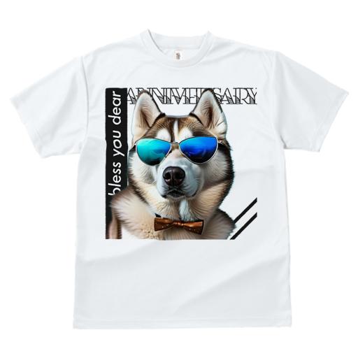 Tシャツ レディース 犬ファン 半袖 春夏 犬柄 プリント カジュアル かわいい 人間用 フィットネス ダンス クッションカバー 45×45cm アニマル柄 おしゃれ 可愛い クッション本体付き