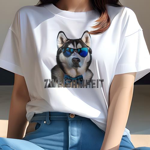 Tシャツ レディース 犬ファン 半袖 春夏 犬柄 プリント カジュアル かわいい 人間用 フィットネス ダンス クッションカバー 45×45cm アニマル柄 おしゃれ 可愛い クッション本体付き Tシャツ レディース 犬ファン 半袖 春夏 犬柄 プリント カジュアル かわいい 人間用 フィットネス ダンス クッションカバー 45×45cm アニマル柄 おしゃれ 可愛い クッション本体付き