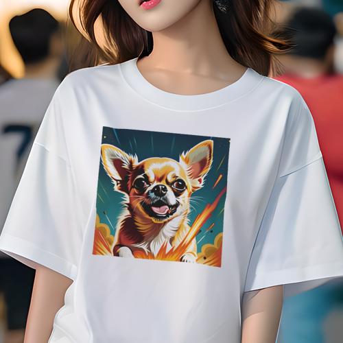Tシャツ レディース 犬ファン 半袖 春夏 犬柄 プリント カジュアル かわいい 人間用 フィットネス ダンス クッションカバー 45×45cm アニマル柄 おしゃれ 可愛い クッション本体付き Tシャツ レディース 犬ファン 半袖 春夏 犬柄 プリント カジュアル かわいい 人間用 フィットネス ダンス クッションカバー 45×45cm アニマル柄 おしゃれ 可愛い クッション本体付き