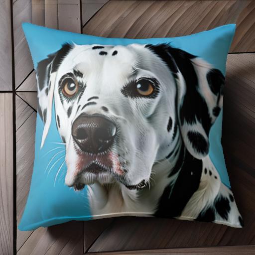 クッションカバー 45×45cm アニマル柄 おしゃれ 可愛い クッション本体付き 正方形 犬ファン