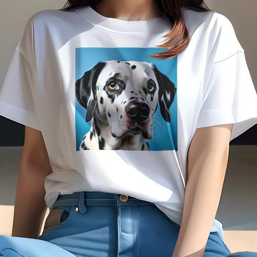 Tシャツ レディース 犬ファン 半袖 春夏 犬柄 プリント カジュアル かわいい 人間用 フィットネス ダンス クッションカバー 45×45cm アニマル柄 おしゃれ 可愛い クッション本体付き Tシャツ レディース 犬ファン 半袖 春夏 犬柄 プリント カジュアル かわいい 人間用 フィットネス ダンス クッションカバー 45×45cm アニマル柄 おしゃれ 可愛い クッション本体付き