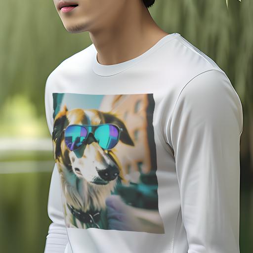 長袖Tシャツ 人間用 メンズ 秋春夏 プリント レジャー アウトドア カジュアル かわいい 犬ファン サングラス ボーダーコリー 街 オシャレ おしゃれ 長袖Tシャツ 人間用 メンズ 秋春夏 プリント レジャー アウトドア カジュアル かわいい 犬ファン サングラス ボーダーコリー 街 オシャレ おしゃれ
