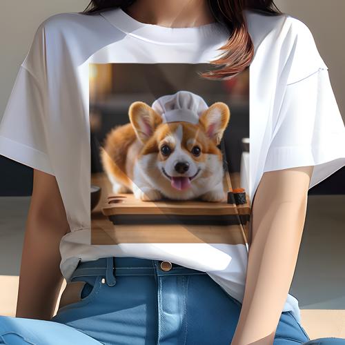 Tシャツ レディース 犬ファン 半袖 