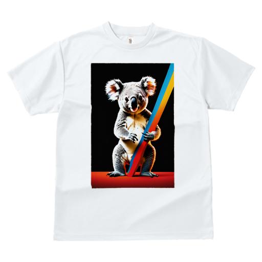 Tシャツ レディース 犬ファン 半袖 春夏 犬柄 プリント カジュアル かわいい 人間用 フィットネス ダンス コアラ オーストラリア 動物 かわいい 哺乳類