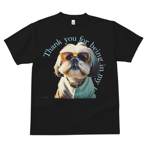 Tシャツ レディース 犬ファン 半袖 春夏 犬柄 プリント カジュアル かわいい 人間用 フィットネス ダンス サングラス シーズー 服