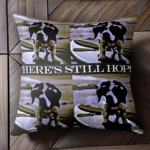 置物 ダルメシアン クッションカバー 45×45cm アニマル柄 おしゃれ 可愛い クッション本体付き 正方形 ..