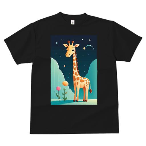 楽天フロントップ楽天市場店Tシャツ メンズ キッズ 犬ファン 半袖 春夏 犬柄 プリント カジュアル かわいい 人間用 フィットネス ダンス 星 花 夜空 キラキラ