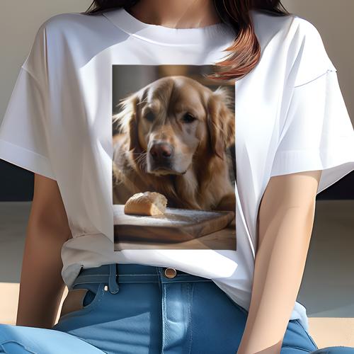 Tシャツ レディース 犬ファン 半袖 春夏 犬柄 プリント カジュアル かわいい 人間用 フィットネス ダン..