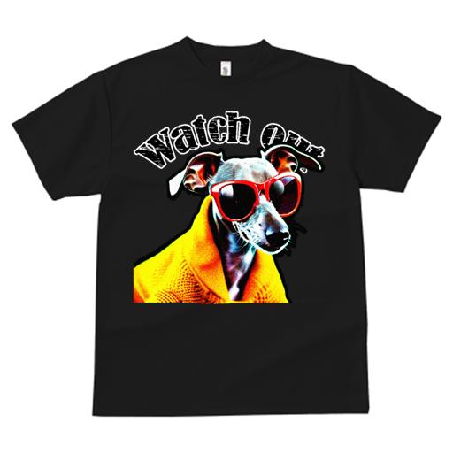 Tシャツ レディース 犬ファン 半袖 春夏 犬柄 プリント カジュアル かわいい 人間用 フィットネス ダンス サングラス イタリアングレーハウンド ジャケット