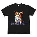 Tシャツ メンズ キッズ 犬ファン 半袖 春夏 犬柄 プリント カジュアル かわいい 人間用 フィットネス ダンス 犬服 コーギー ワンピース